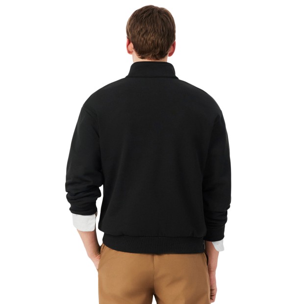 Lacoste Sweat Half-zip Fleece Black