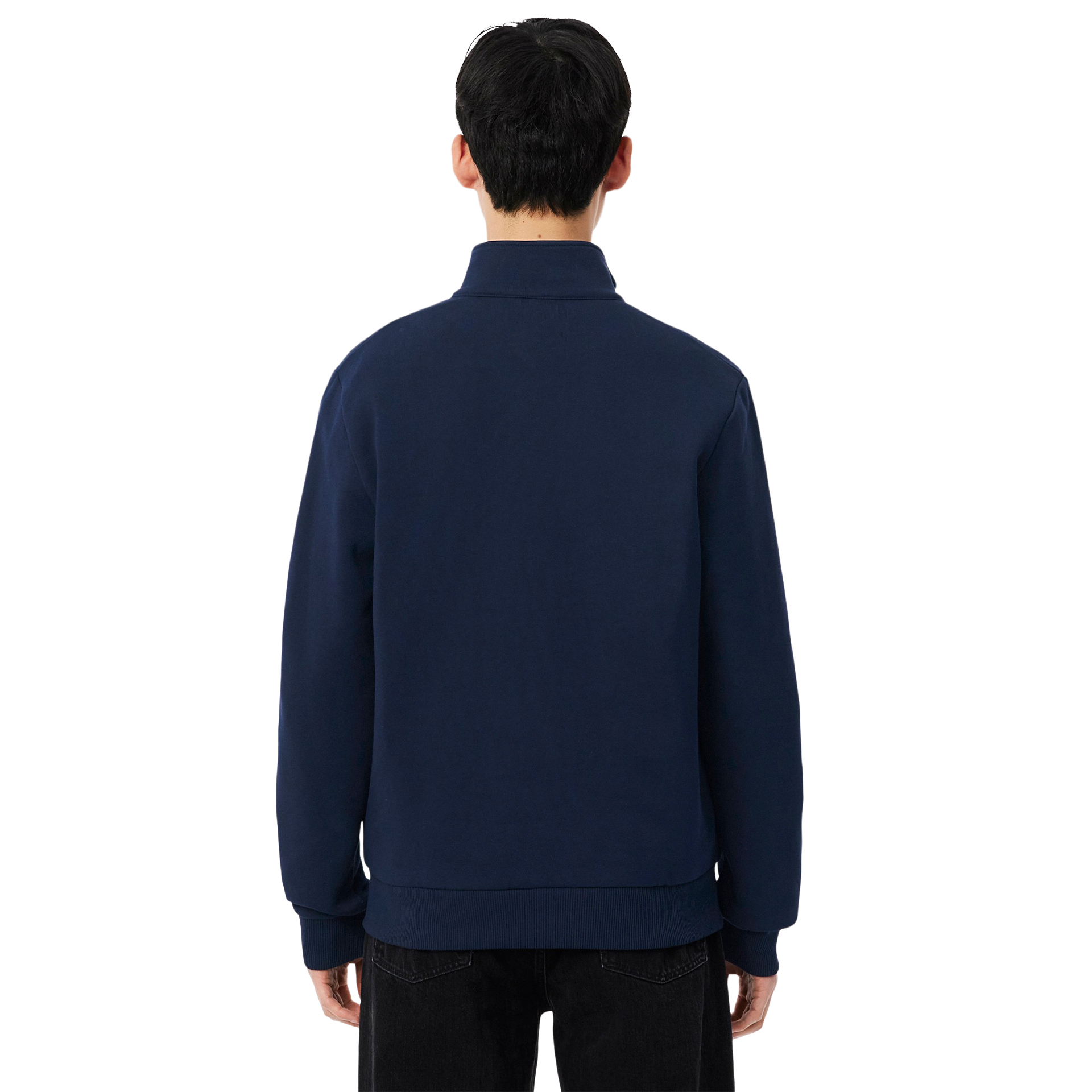Lacoste Casaco Zipped Fleece Navy Blue