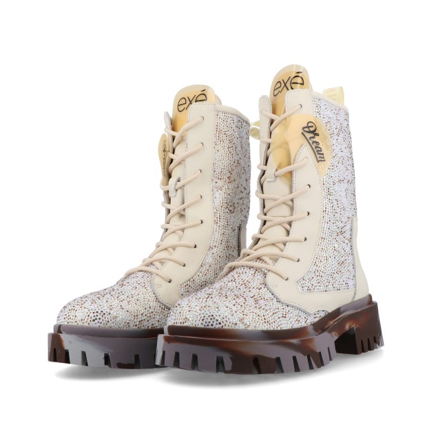 Exé 1025-1 Leather Beige/mult