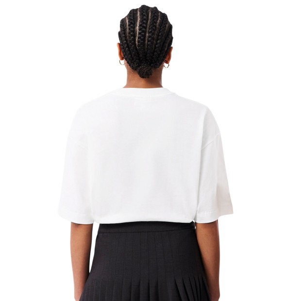 Lacoste T-shirt Crewneck White