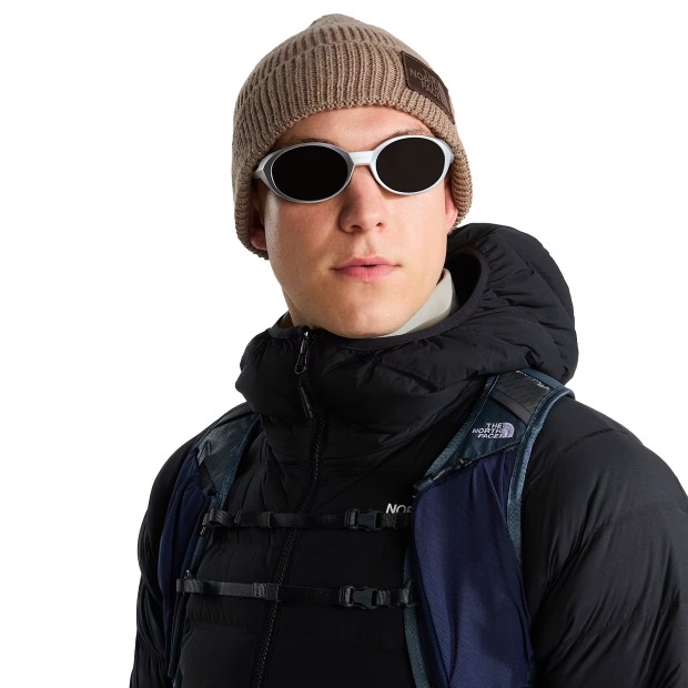 The North Face Gorro Tnf Logo Box Cuffed Garnet