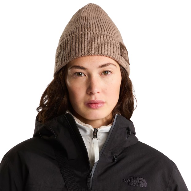 The North Face Gorro Tnf Logo Box Cuffed Garnet