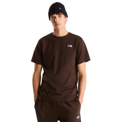 The North Face T-shirt M Evolution Simple Dome Reg Dark Chestnut