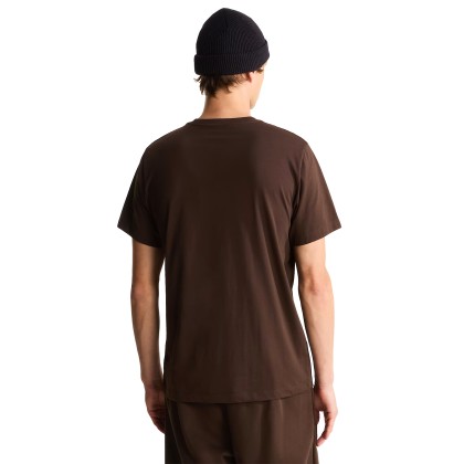 The North Face T-shirt M Evolution Simple Dome Reg Dark Chestnut