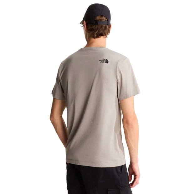 The North Face T-shirt M Evolution Box Half Dome Reg Stone Slab