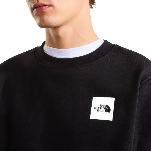 The North Face Sweat M Box Half Dome Reg Crew Tnf Black