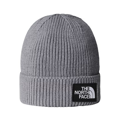 The North Face Gorro Tnf Logo Box Cuffed Medium Grey Heather