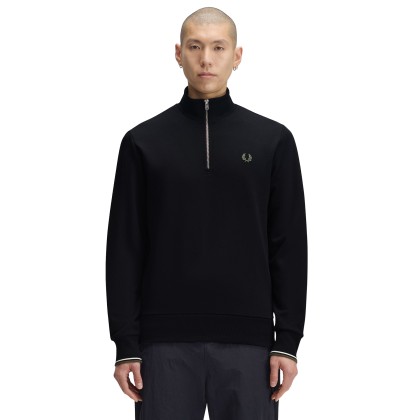 Fred Perry Sweat M3574-w54 Blk/ecr/lrlwgren