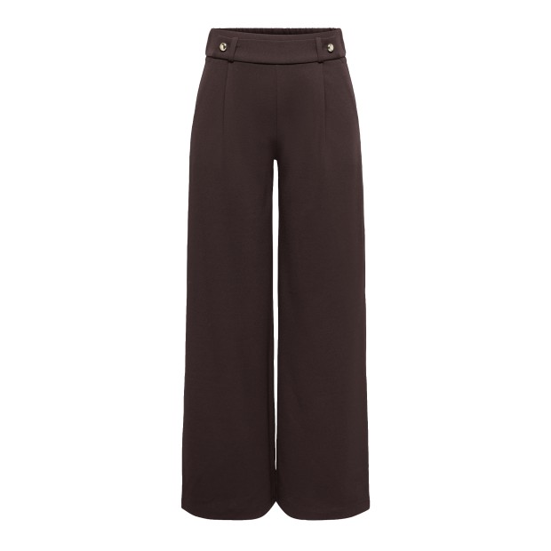 JDY Calça Geggo Life New Chocolate Torte Gold Buttons