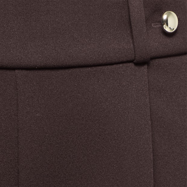 JDY Calça Geggo Life New Chocolate Torte Gold Buttons