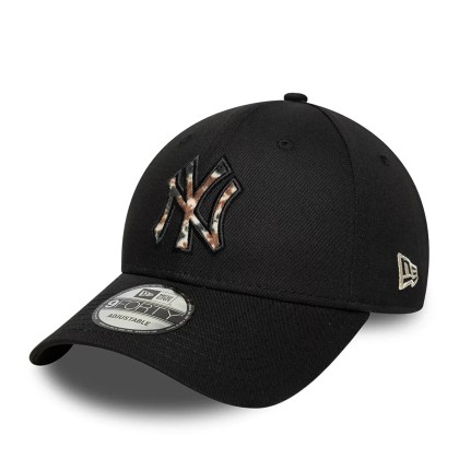 New Era Faux Pony Infill 9forty New York Yankees Black/ivory