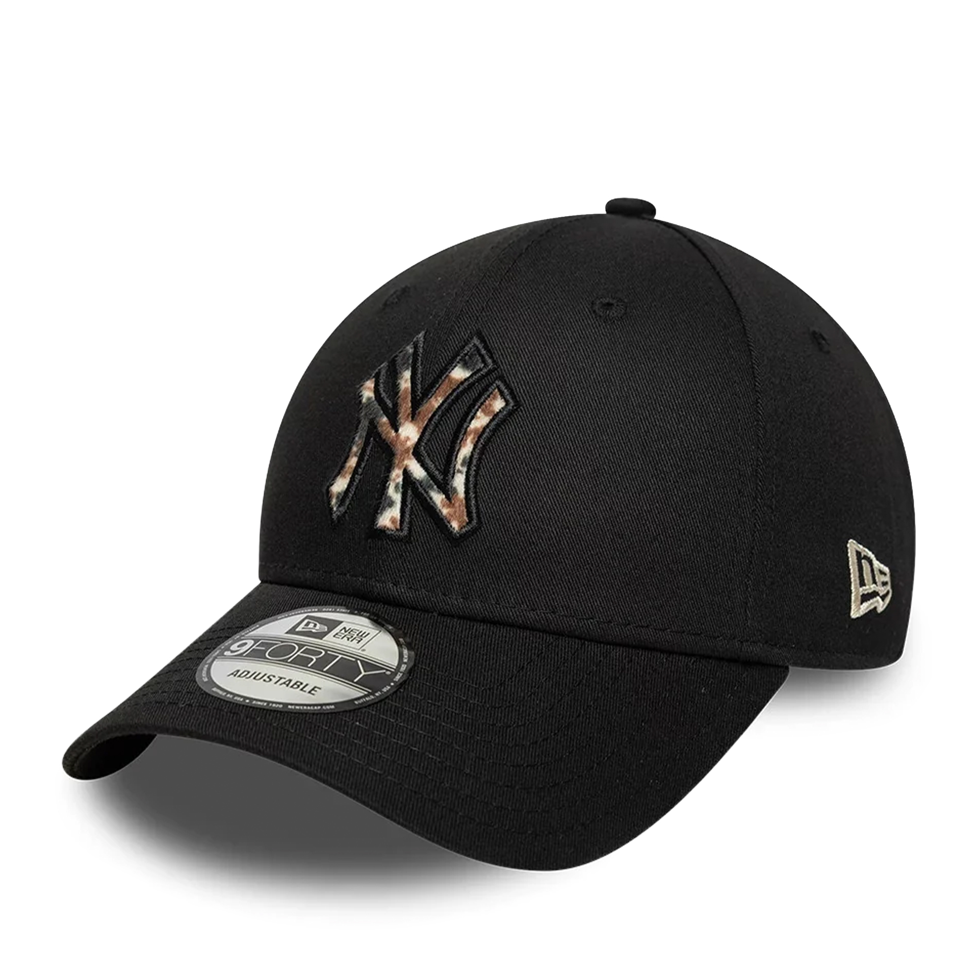 New Era Faux Pony Infill 9forty New York Yankees Black/ivory