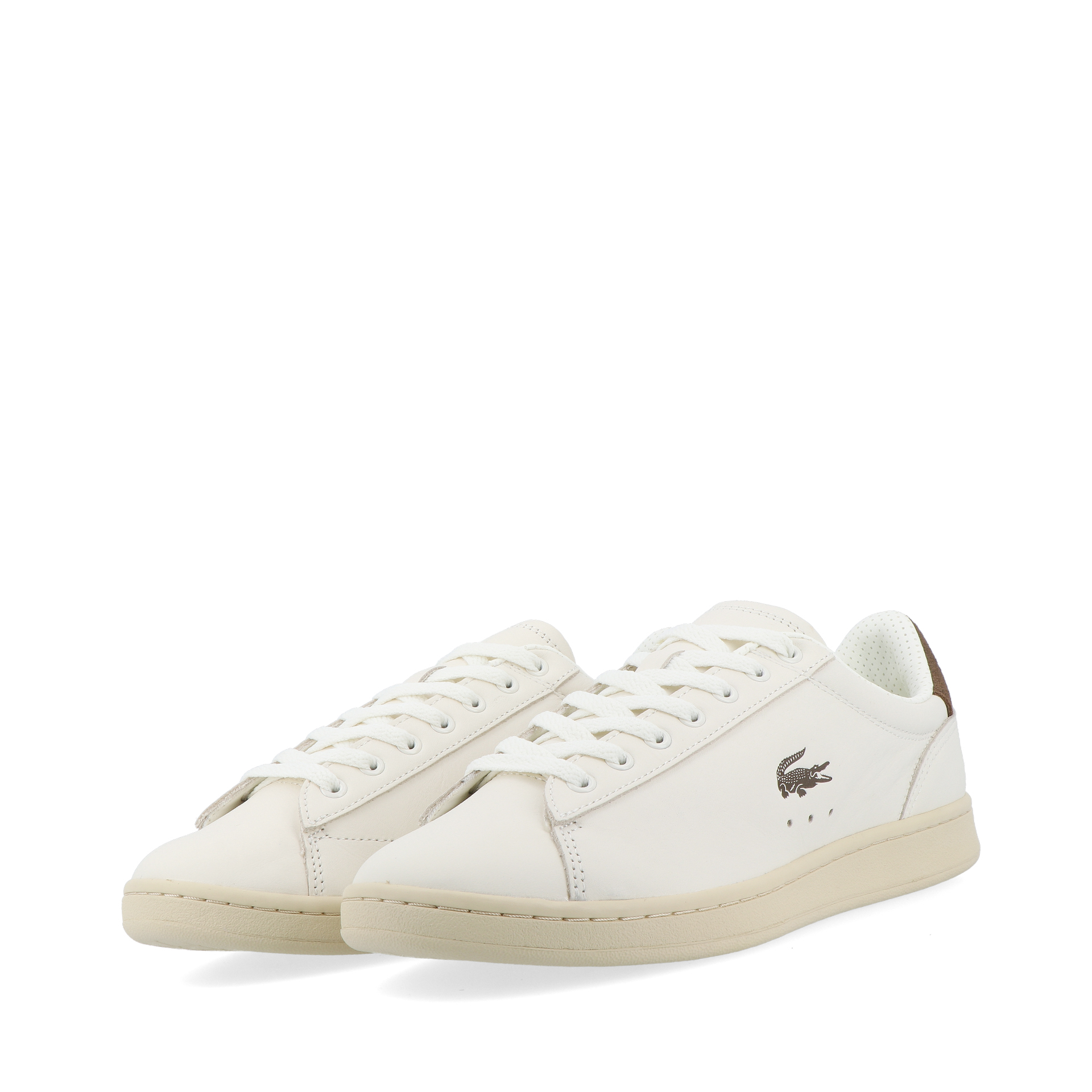 Lacoste Carnaby Set Off White/dark Brown