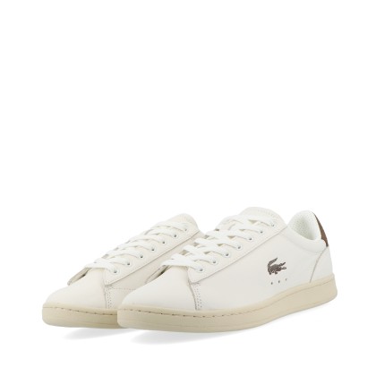 Lacoste Carnaby Set Off White/dark Brown