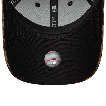 New Era Wmns Leopard Cord 9forty New York Yankees Stone/black