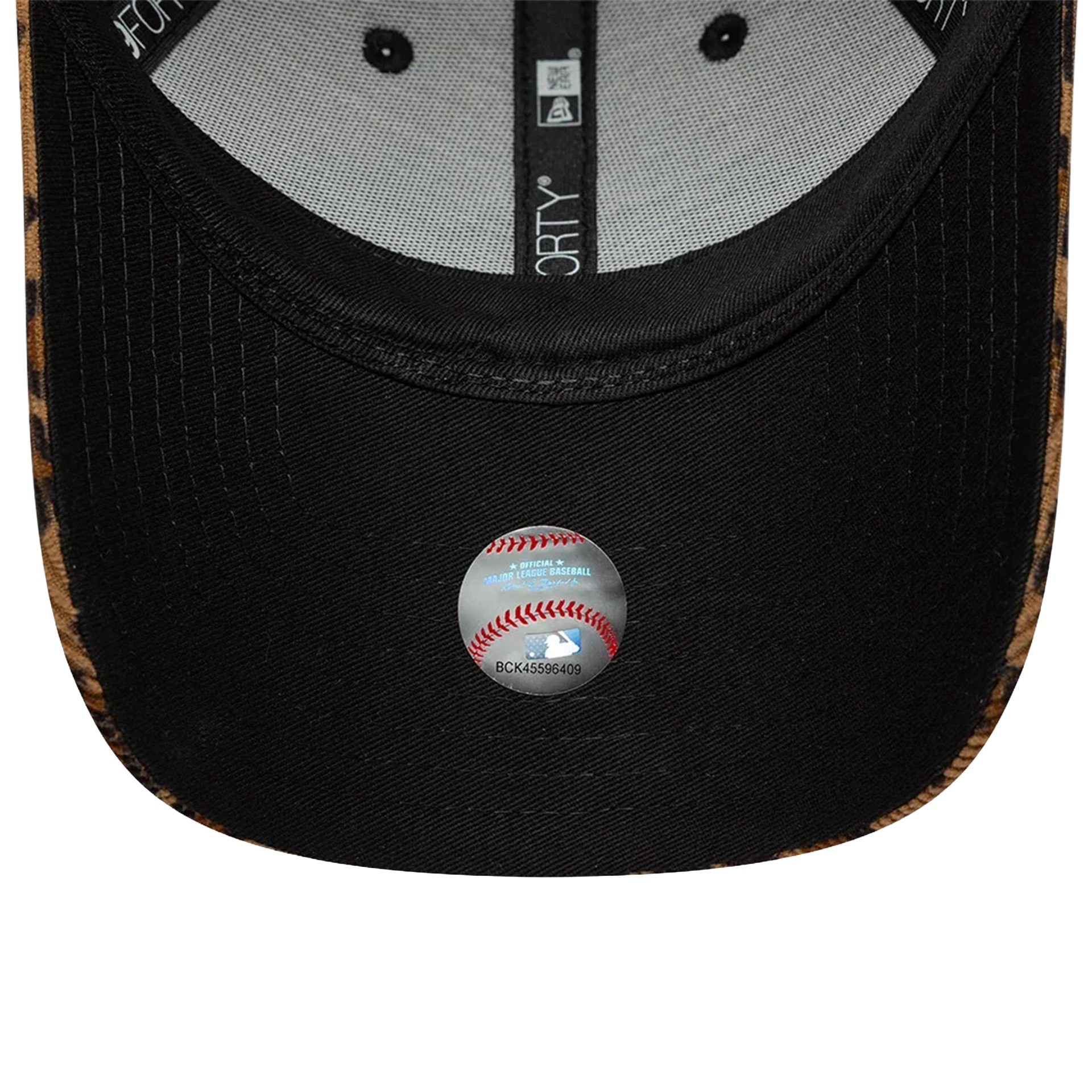 New Era Wmns Leopard Cord 9forty New York Yankees Stone/black