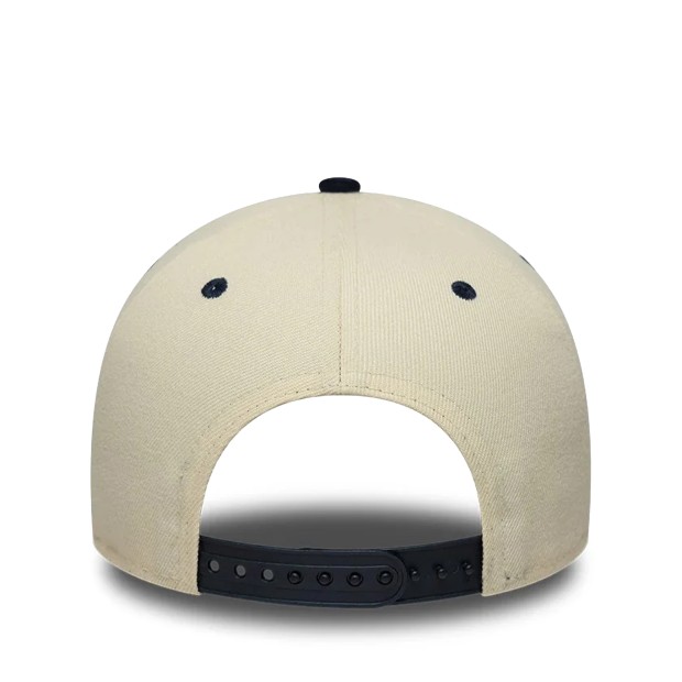 New Era Wordmark Suede Eframe New York Yankees Light Cream/navy