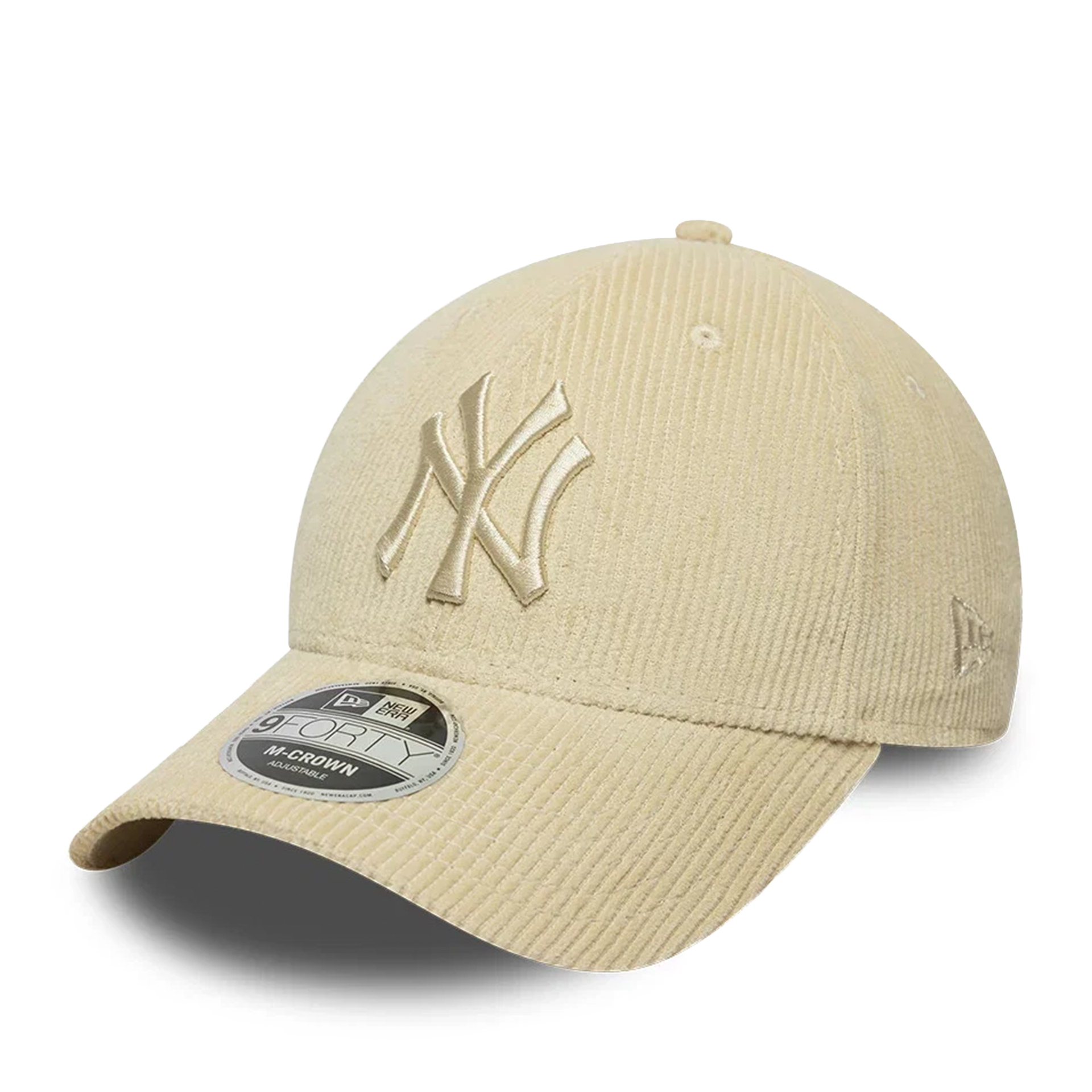 New Era Cord 9forty Mc New York Yankees Stone