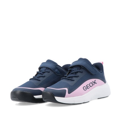 Geox J Pro-ran Wr Navy/pink