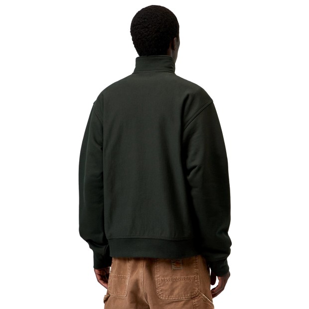 Carhartt Wip Sweat Half Zip American Script Raven