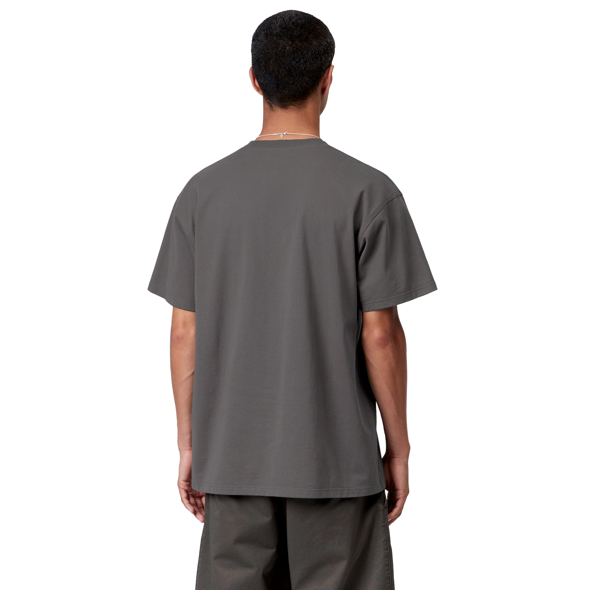 Carhartt Wip T-shirt American Script Graphite