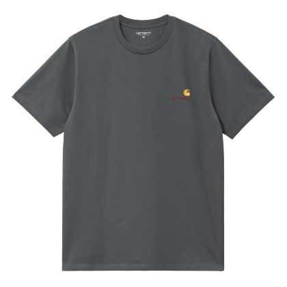 Carhartt Wip T-shirt American Script Graphite