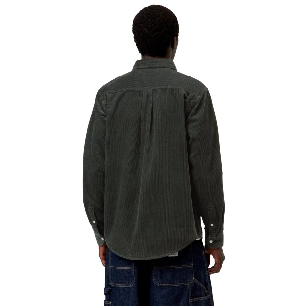 Carhartt Wip Camisa Madison Cord Raven