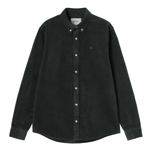 Carhartt Wip Camisa Madison Cord Raven