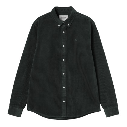 Carhartt Wip Camisa Madison Cord Raven Carhartt Wip Camisa Madison Cord Raven
