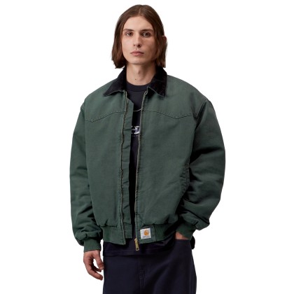 Carhartt Wip Casaco Og Santa Fe Raven / Black