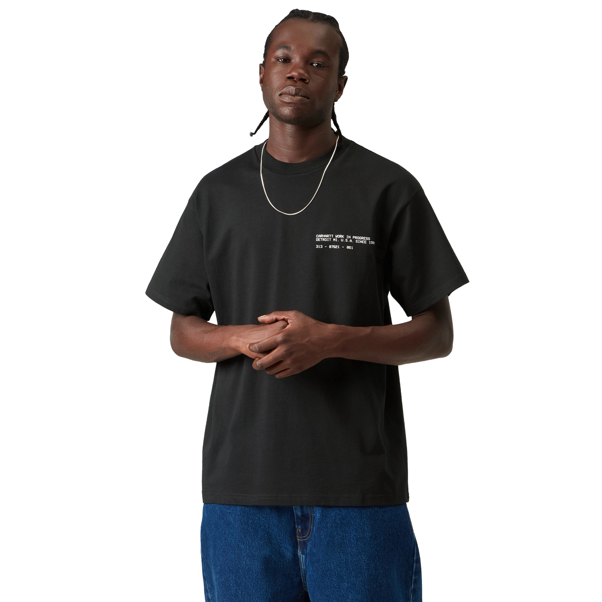 Carhartt Wip T-shirt Feather Progress Black