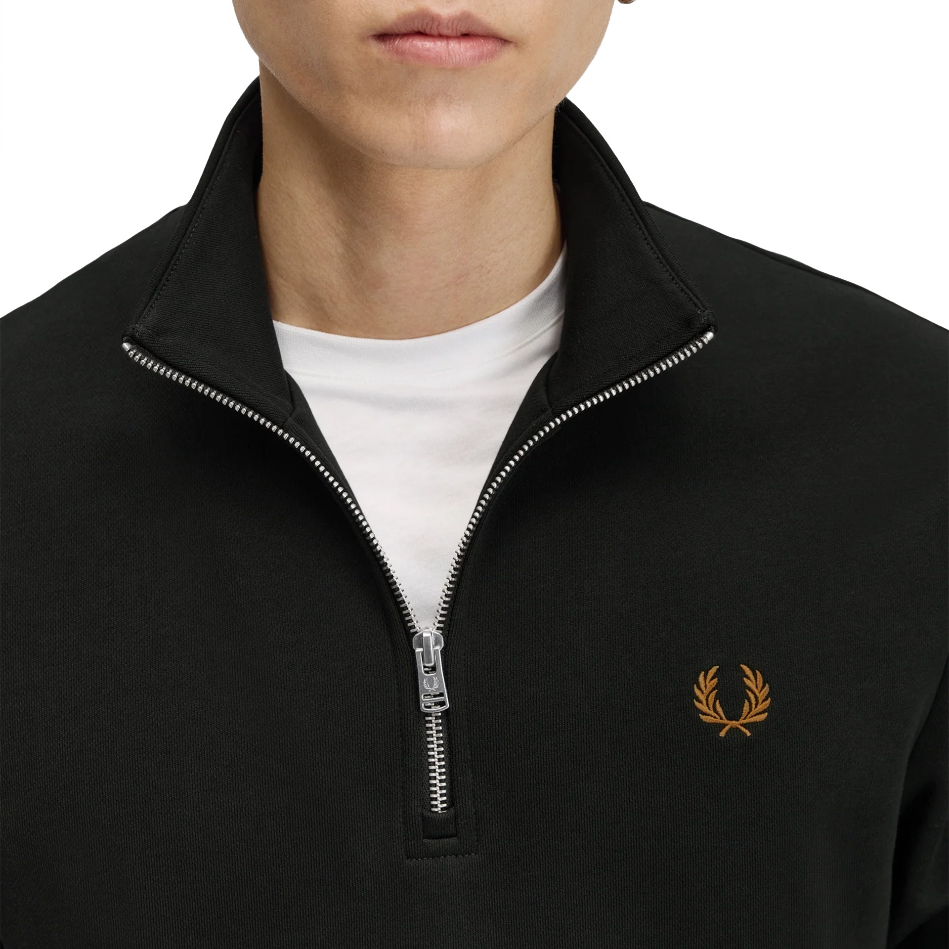 Fred Perry Sweat M3574-78c Ntgrn/dskbl/dkca