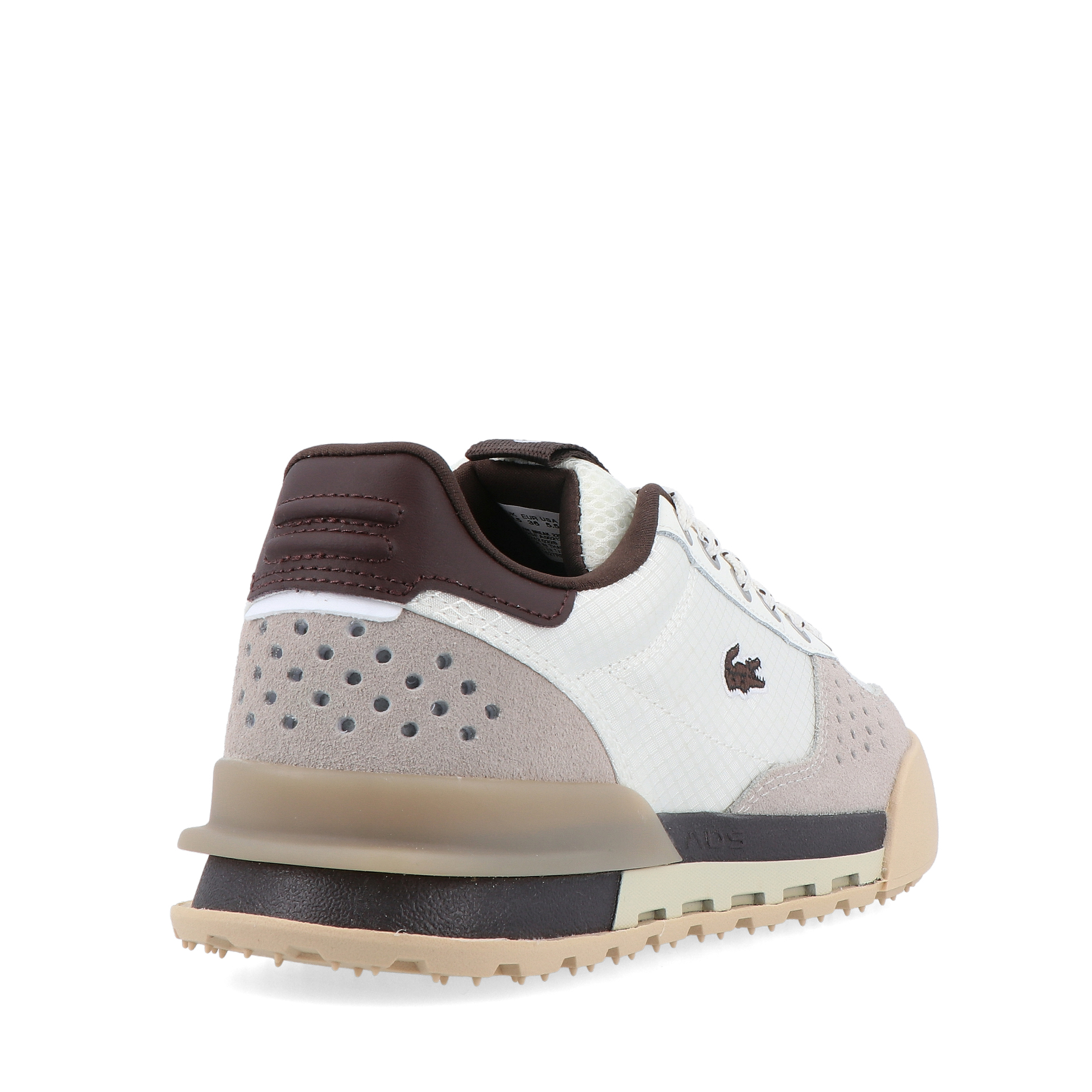 Lacoste Slam Break Off White/dark Brown
