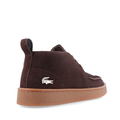 Lacoste Baseshot Chukka Dark Brown/gum Lacoste Baseshot Chukka Dark Brown/gum