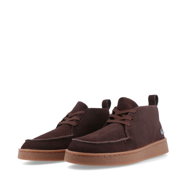Lacoste Baseshot Chukka Dark Brown/gum