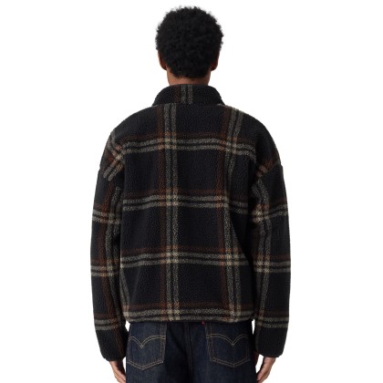 Levis Casaco Nolan Sherpa Full Zip Vilja Windowpane Levis Casaco Nolan Sherpa Full Zip Vilja Windowpane