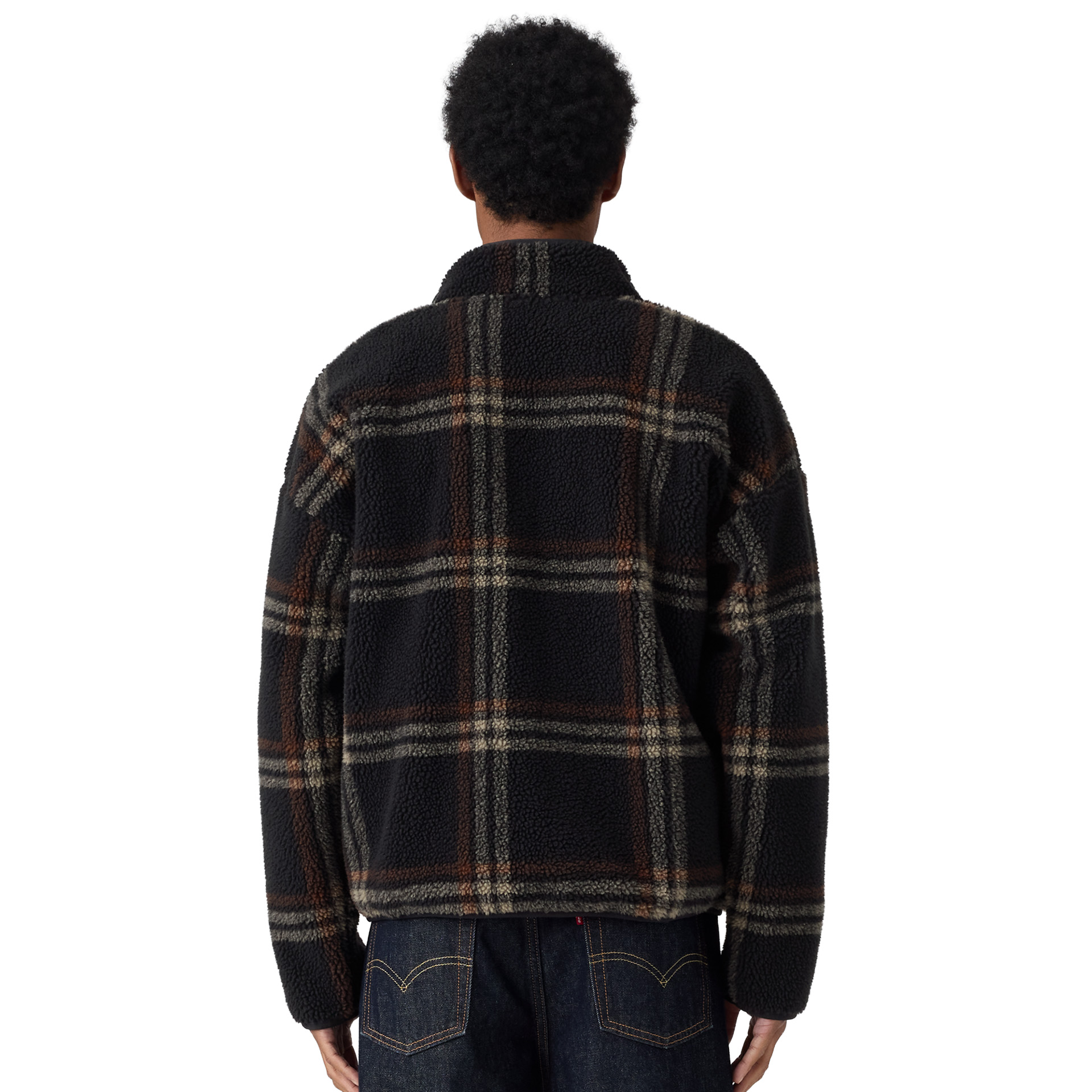 Levis Casaco Nolan Sherpa Full Zip Vilja Windowpane