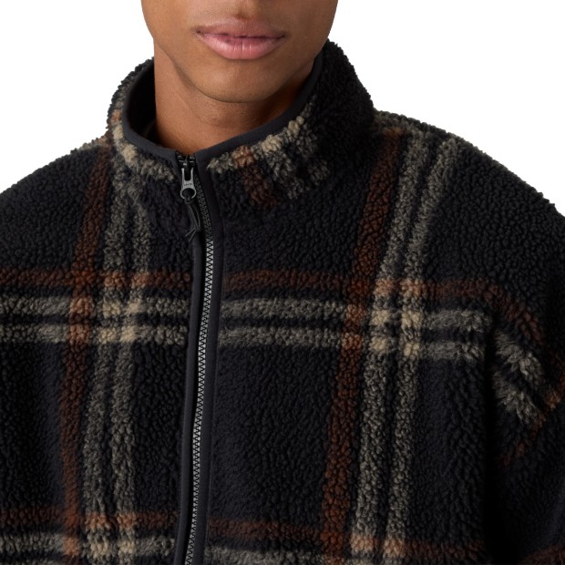 Levis Casaco Nolan Sherpa Full Zip Vilja Windowpane