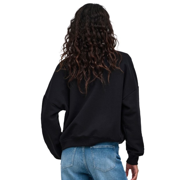 Only Sweat Linda Bear O-neck Box Black Happy Dog