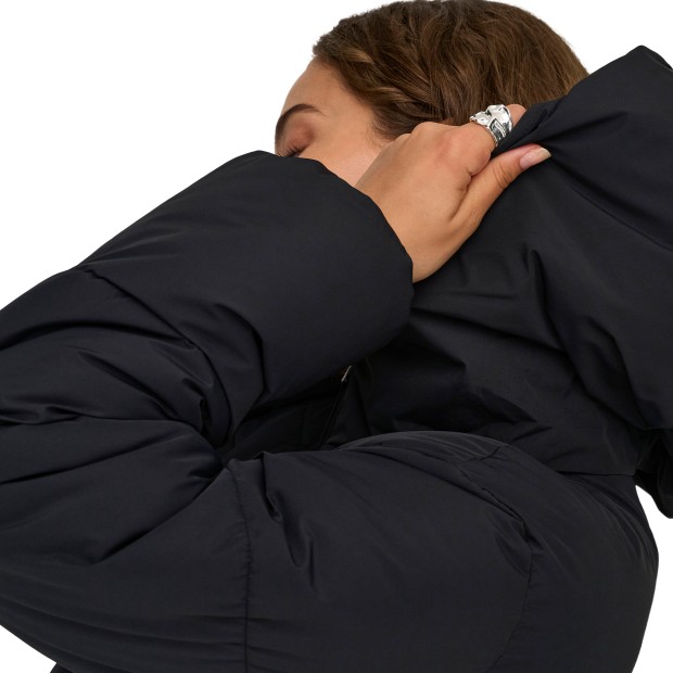 Only Casaco Juta Short Puffer Black