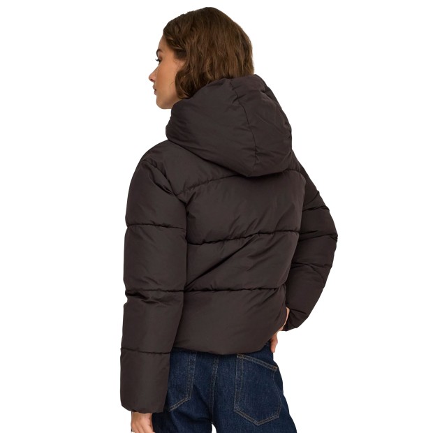 Only Casaco Juta Short Puffer Chocolate Torte