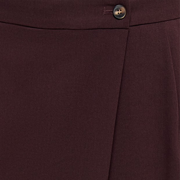 Only Cal�a Sonja Wrap Wide Deep Mahogany