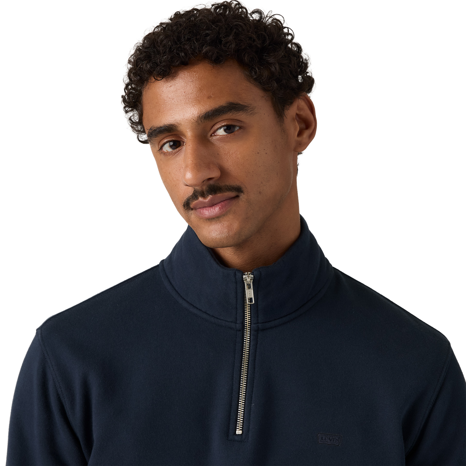 Levis Camisola Original Hm Quarter Zip Navy Blazer
