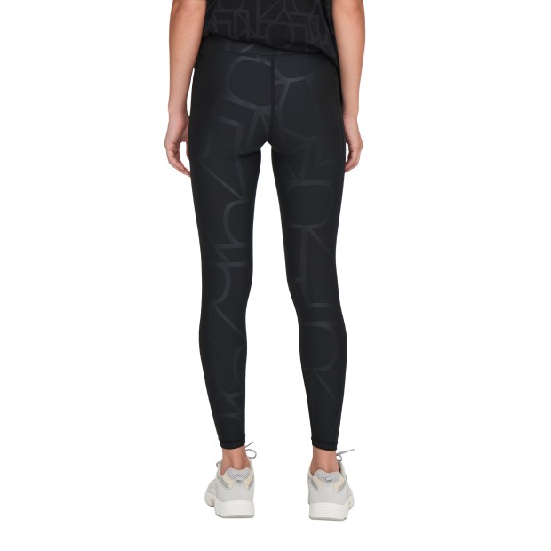 Only Play Legging Font-2 Logo Black W. Heat Print