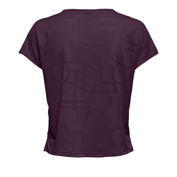 Only Play T-shirt Aub-merlin Plum Perfect W. Small Logo Nd