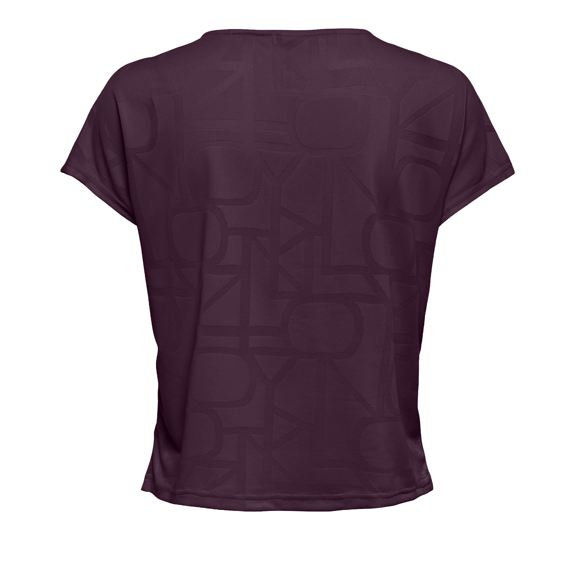 Only Play T-shirt Aub-merlin Plum Perfect W. Small Logo Nd