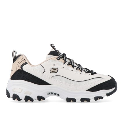 Skechers D lites - Retro Rewind Natural/black