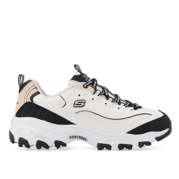 Skechers D lites - Retro Rewind Natural/black