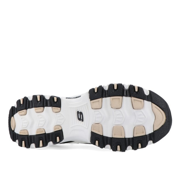 Skechers D lites - Retro Rewind Natural/black