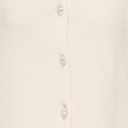 Only Casaco Amber Deco O-neck Knt Whitecap Gray Mel/barok Pearl Only Casaco Amber Deco O-neck Knt Whitecap Gray Mel/barok Pearl